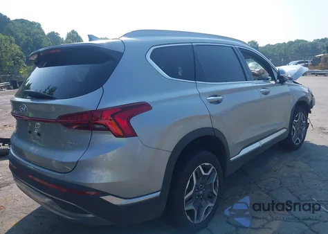 2023 Hyundai Santa Fe Hybrid Sel Premium from USA, damaged, VIN 5NMS3DA15PH022908